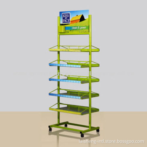 Beverage Display Rack with Heavy Gauge Steel Tubing